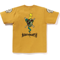 BAPE MENS SOUVENIR SKULL LOGO TEE