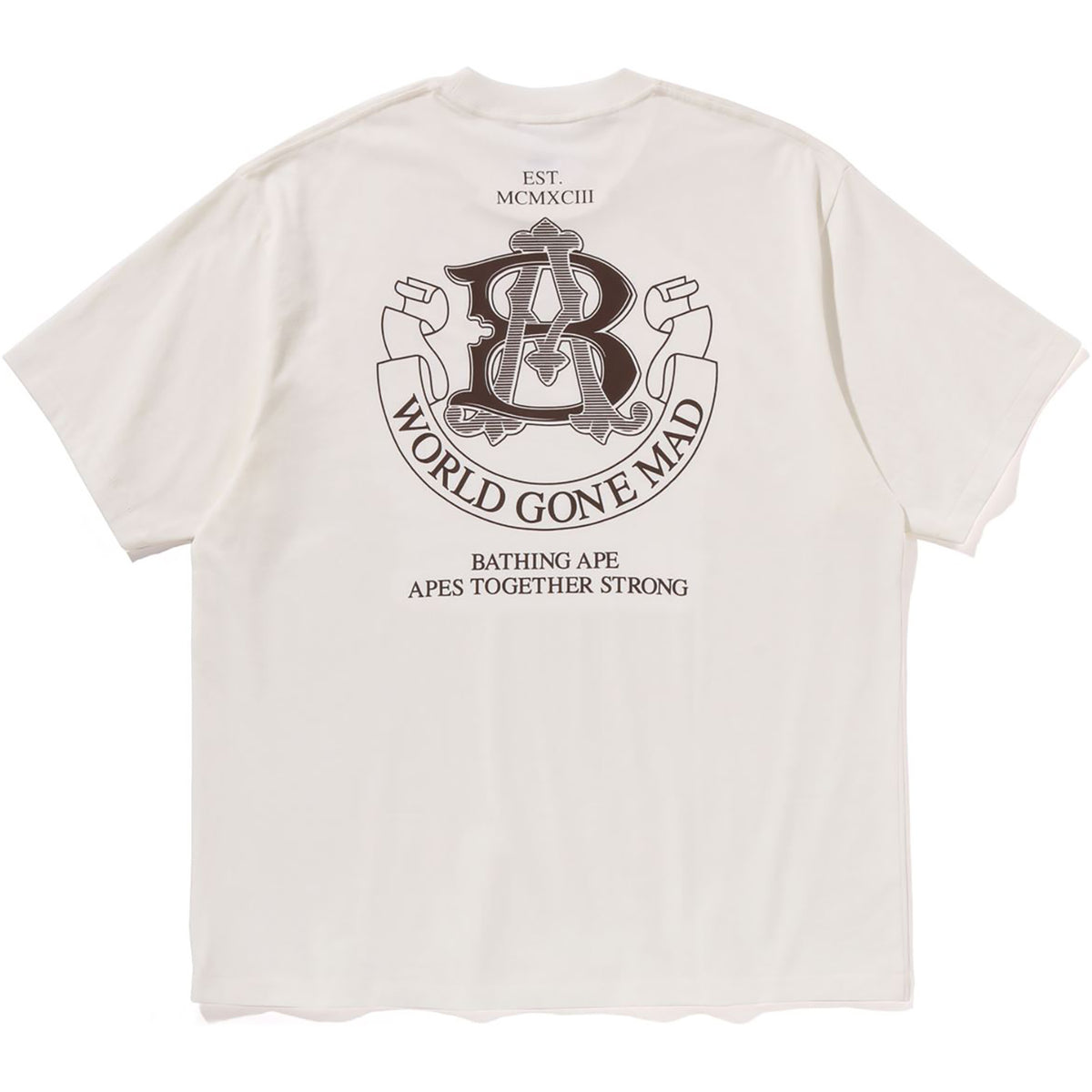 COLLEGE LOGO RELAXED FIT TEE MENS