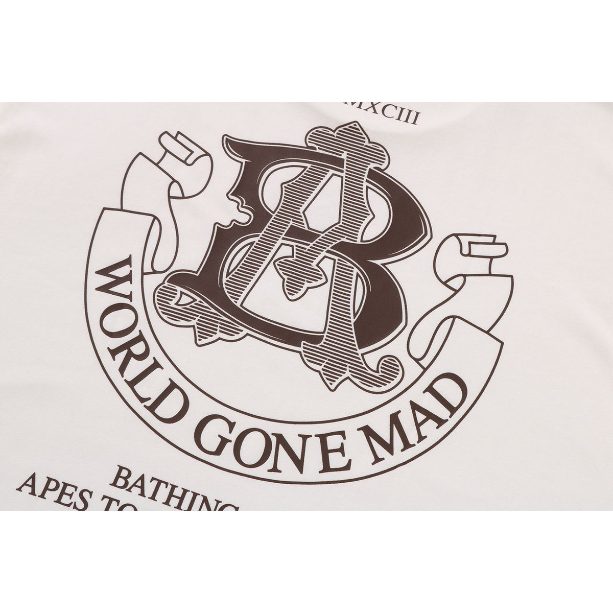 COLLEGE LOGO RELAXED FIT TEE MENS