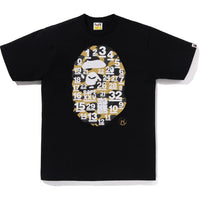 A BATHING APE 32ND ANNIV. 1ST CAMO BIG APE HEAD TEE MENS