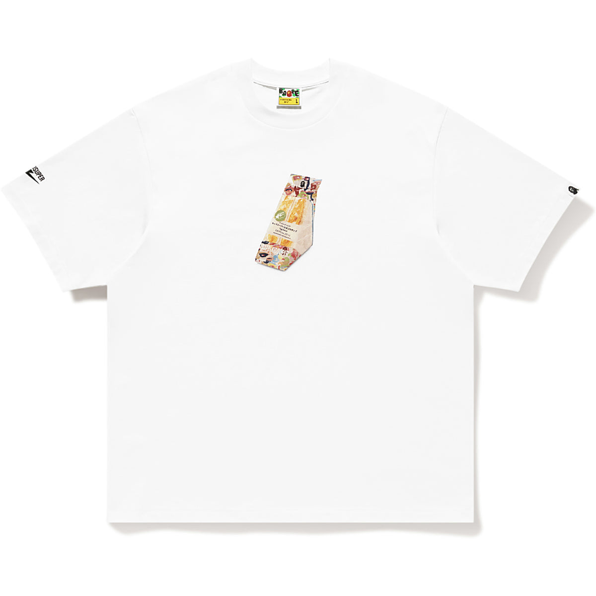 BAPE X KIDSUPER EGG SANDWICH TEE MENS