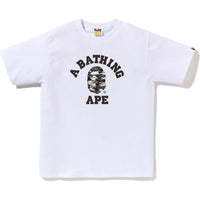 BAPE MENS PALM TREE CAMO COLLEGE TEE