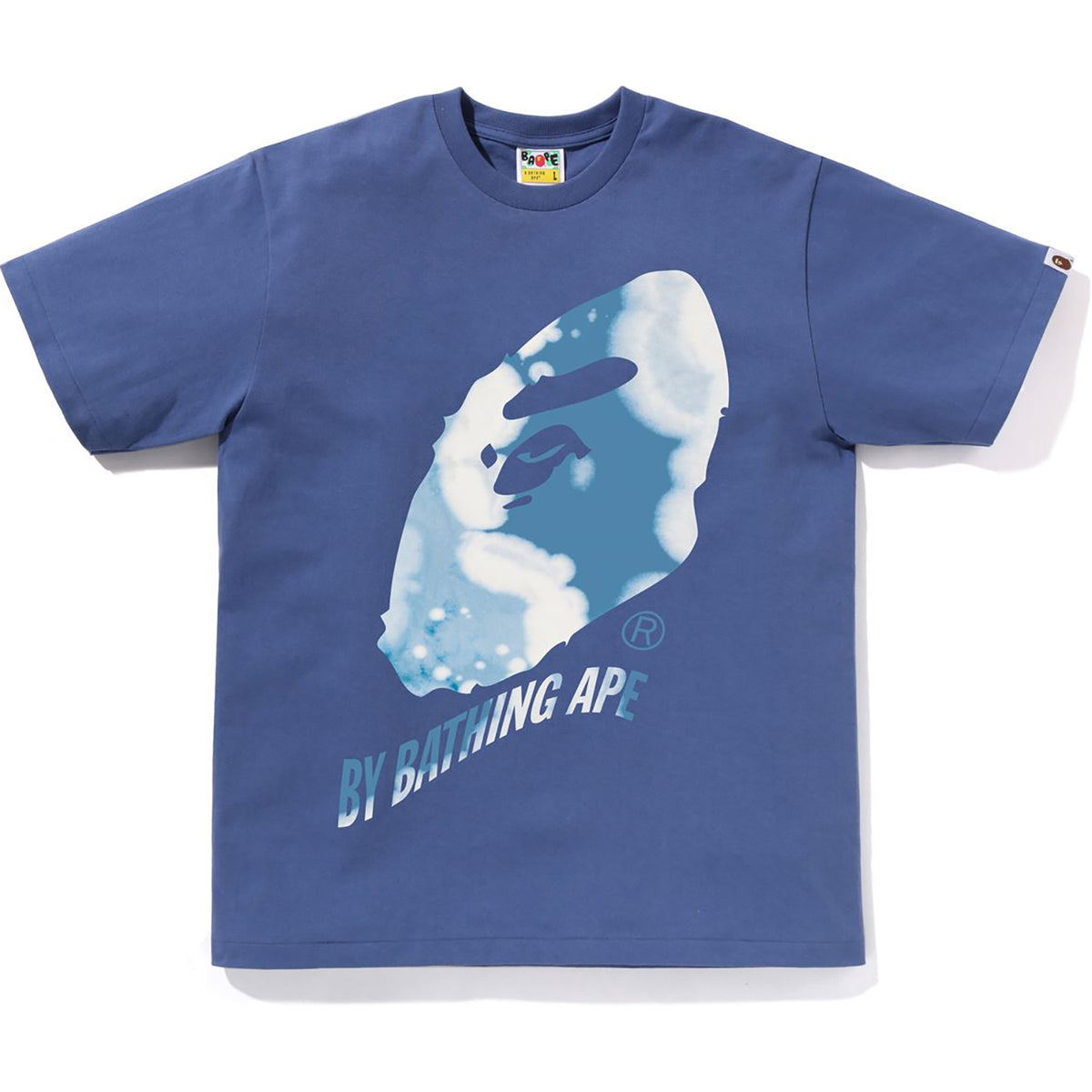 BAPE MENS TIE DYE TWIST BY BATHING APE T-SHIRT
