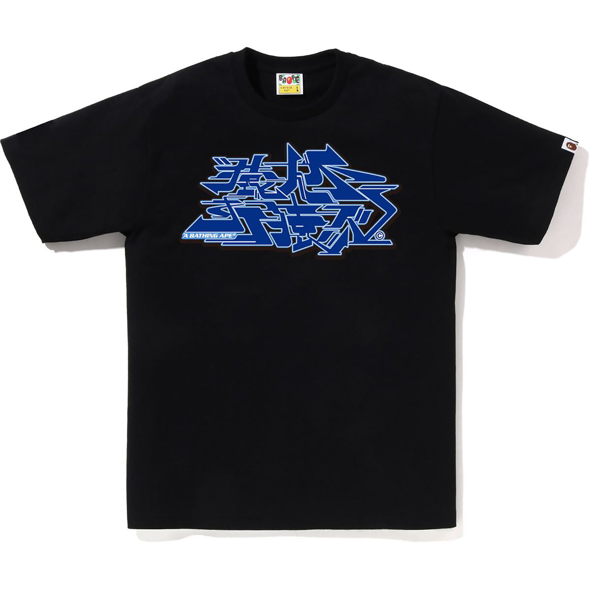 BAPE MENS ASNKA KANJI GRAFFITI LOGO T-SHIRT