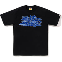 BAPE MENS ASNKA KANJI GRAFFITI LOGO T-SHIRT
