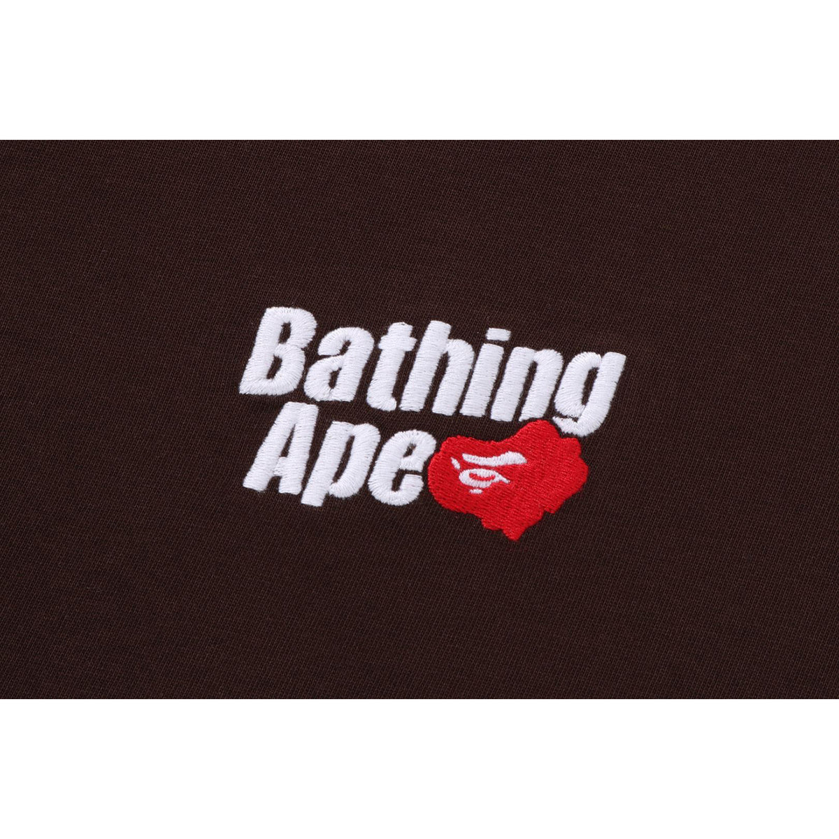 BAPE MENS A BATHING APE LOGO RELAXED FIT TEE