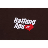 BAPE MENS A BATHING APE LOGO RELAXED FIT TEE