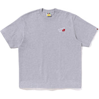 BAPE MENS A BATHING APE LOGO RELAXED FIT TEE