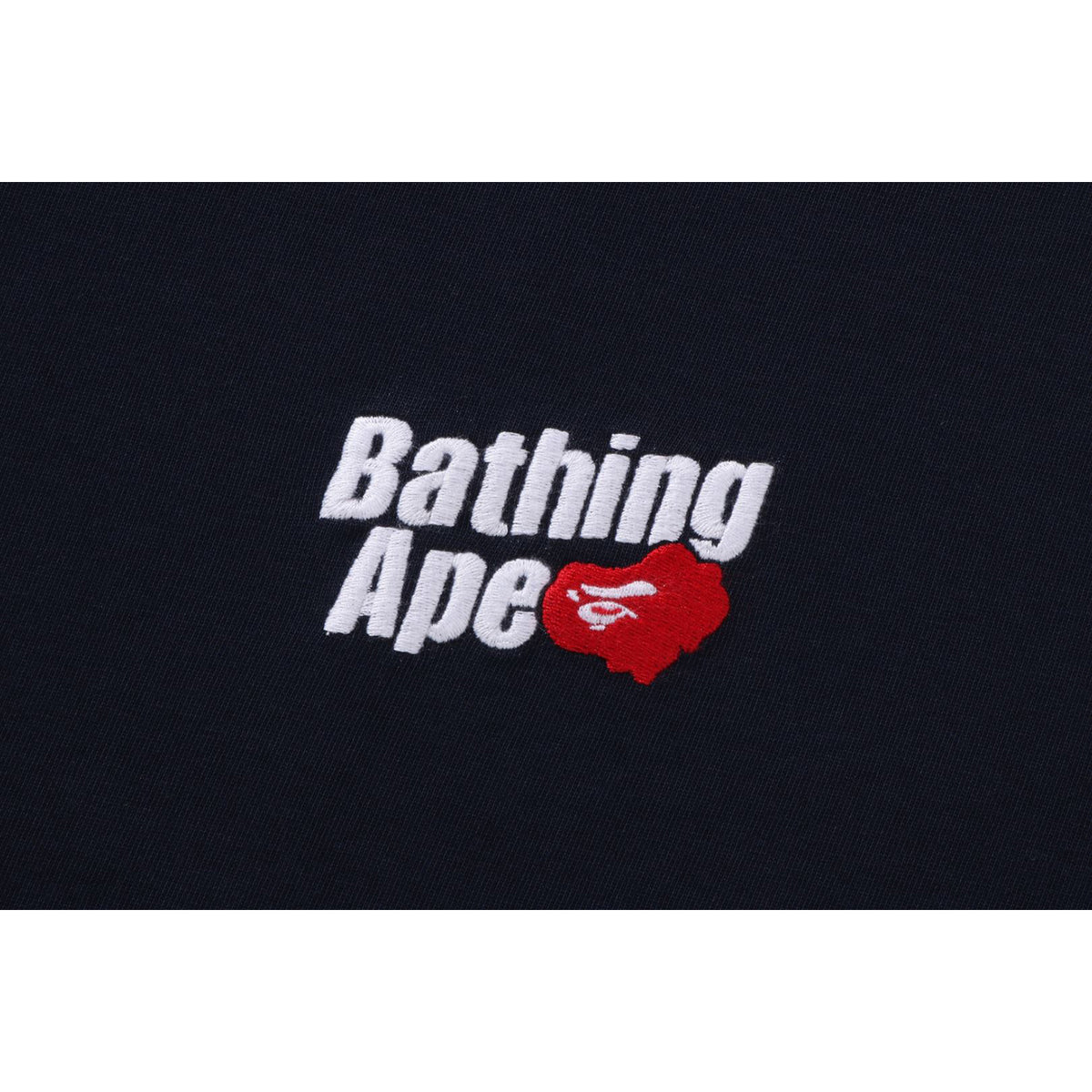 BAPE MENS A BATHING APE LOGO RELAXED FIT TEE