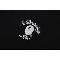 BAPE MENS ONE POINT APE HEAD COLLEGE RELAXED FIT T-SHIRT