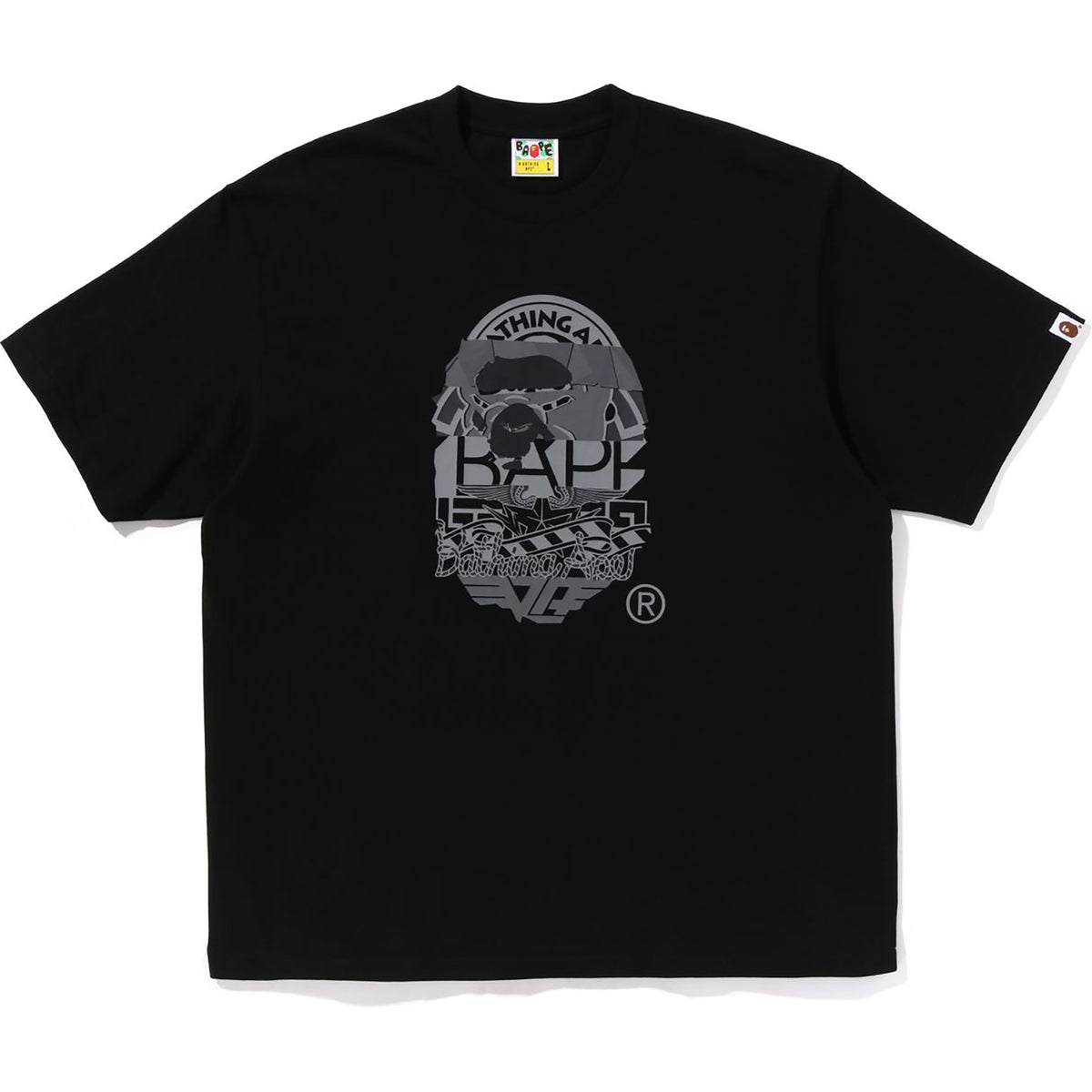 MULTI LOGO APE HEAD RELAXED FIT TEE MENS