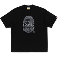 MULTI LOGO APE HEAD RELAXED FIT TEE MENS