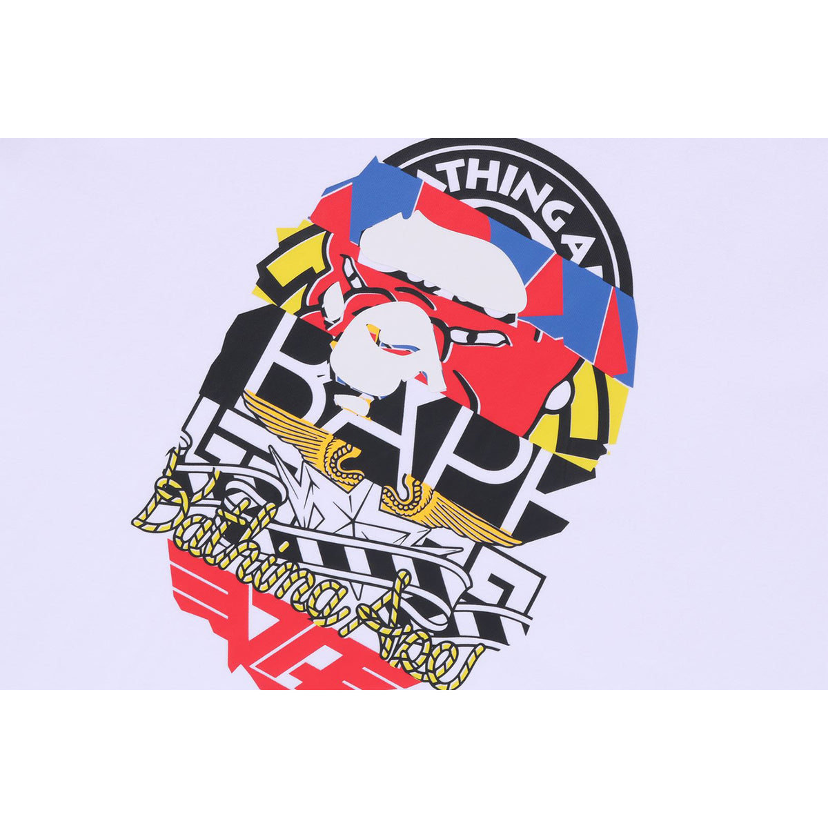 MULTI LOGO APE HEAD RELAXED FIT TEE MENS