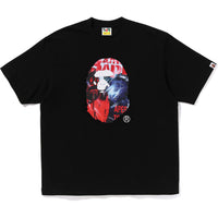 PHOTO PRINT APE HEAD RELAXED FIT TEE MENS