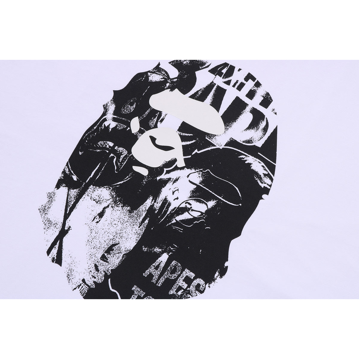 PHOTO PRINT APE HEAD RELAXED FIT TEE MENS