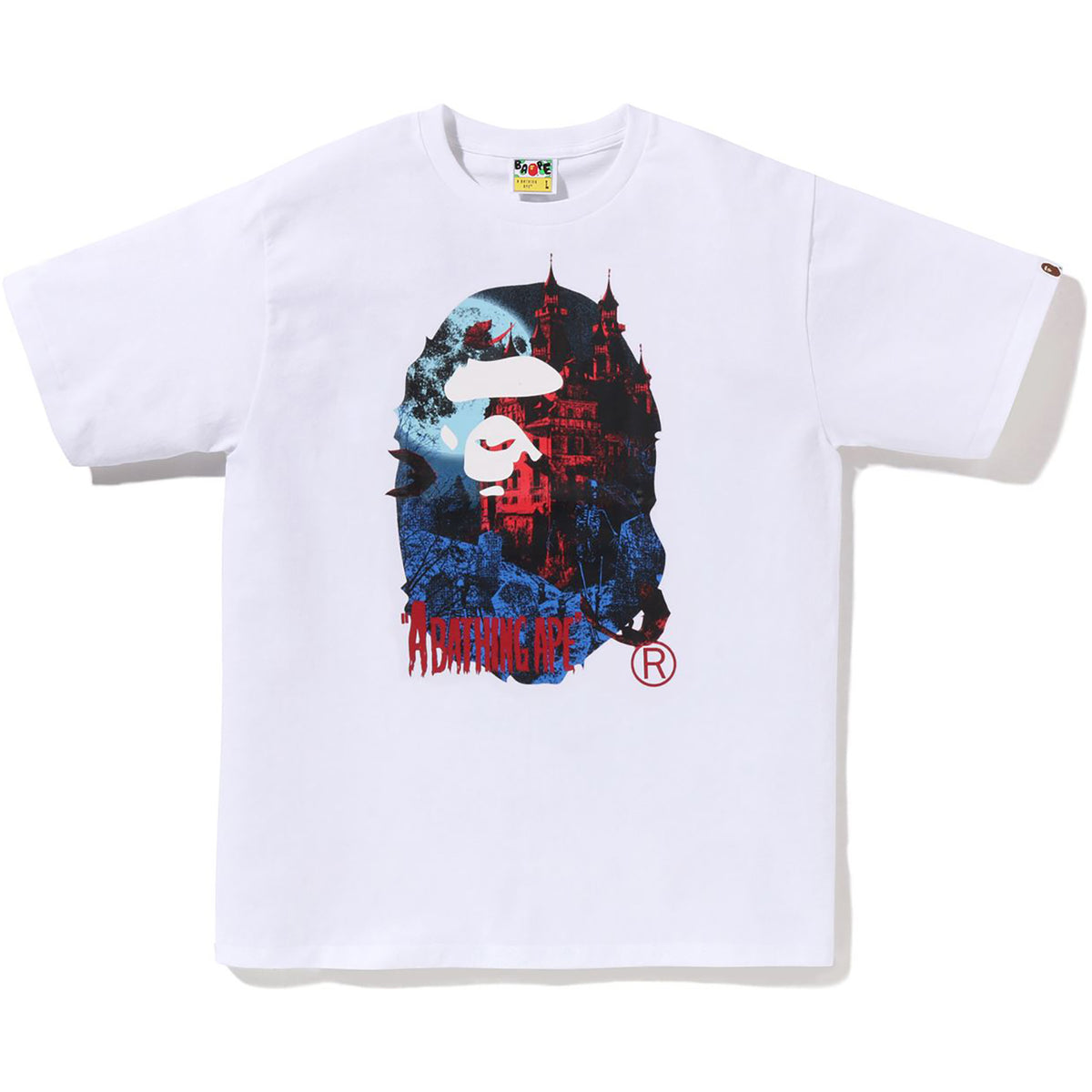 VAMPIRE CASTLE APE HEAD TEE MENS