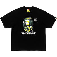 BAPE X CR7 LIFE GRAPHIC A BATHING APE RELAXED FIT TEE #1 MENS