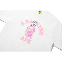BAPE X STRAY KIDS LEEBIT COLLEGE TEE MENS