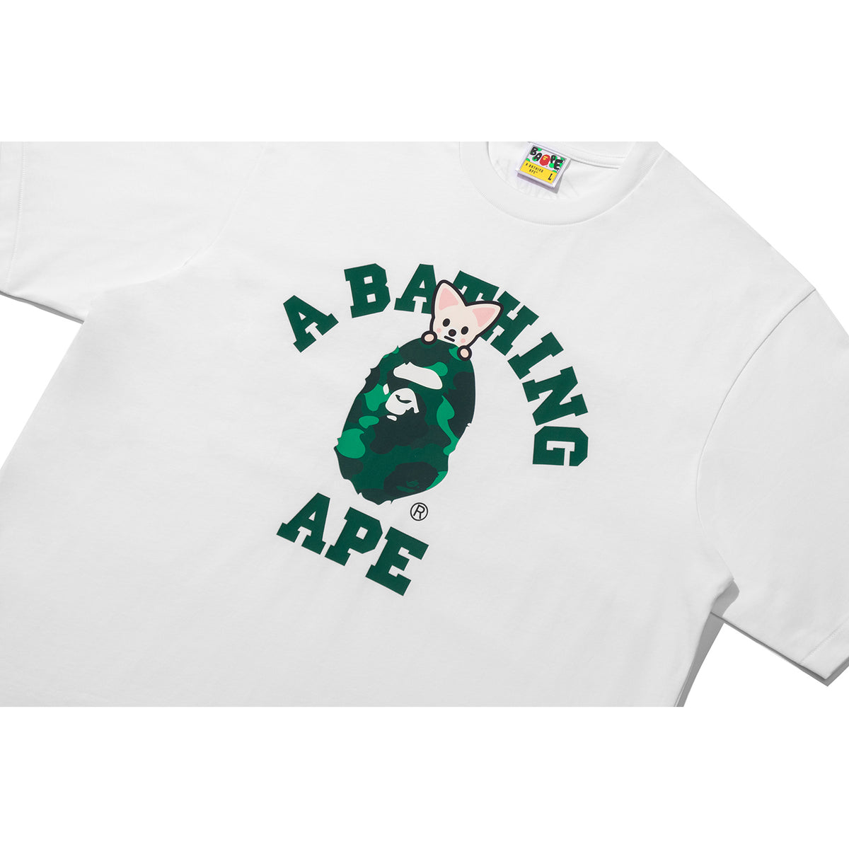 BAPE X STRAY KIDS FOXI.NY COLLEGE TEE MENS