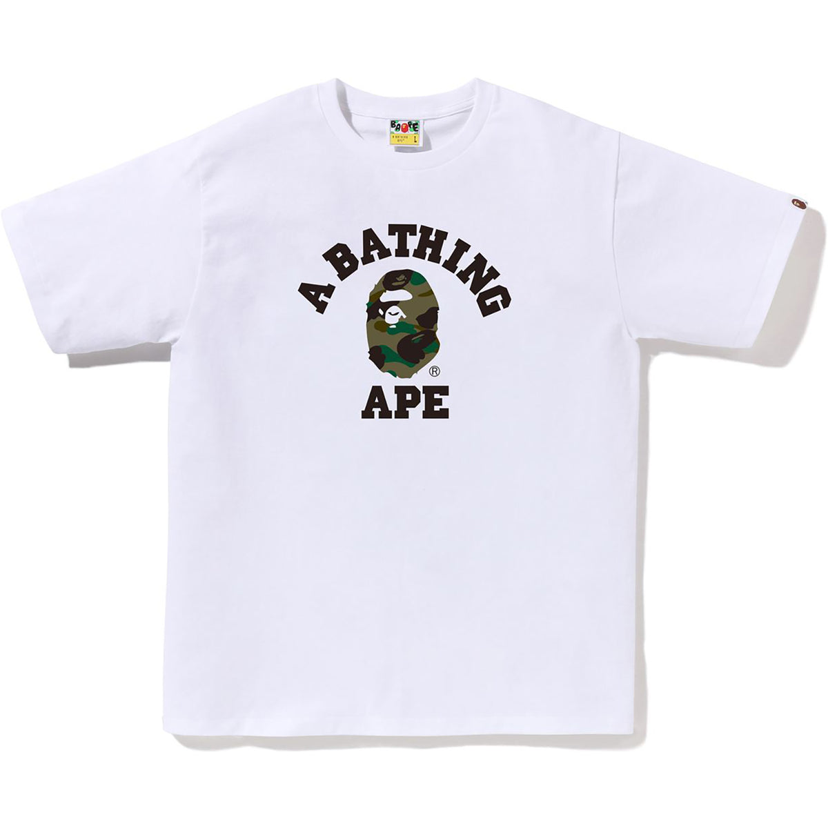 1ST CAMO COLLEGE TEE MENS