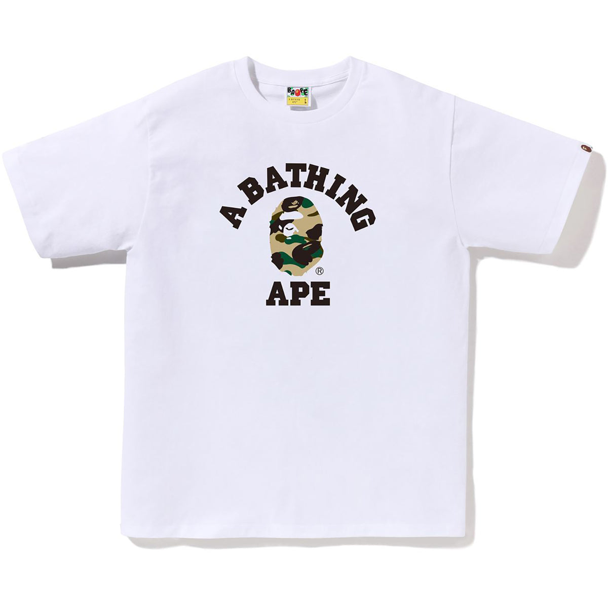 1ST CAMO COLLEGE TEE MENS