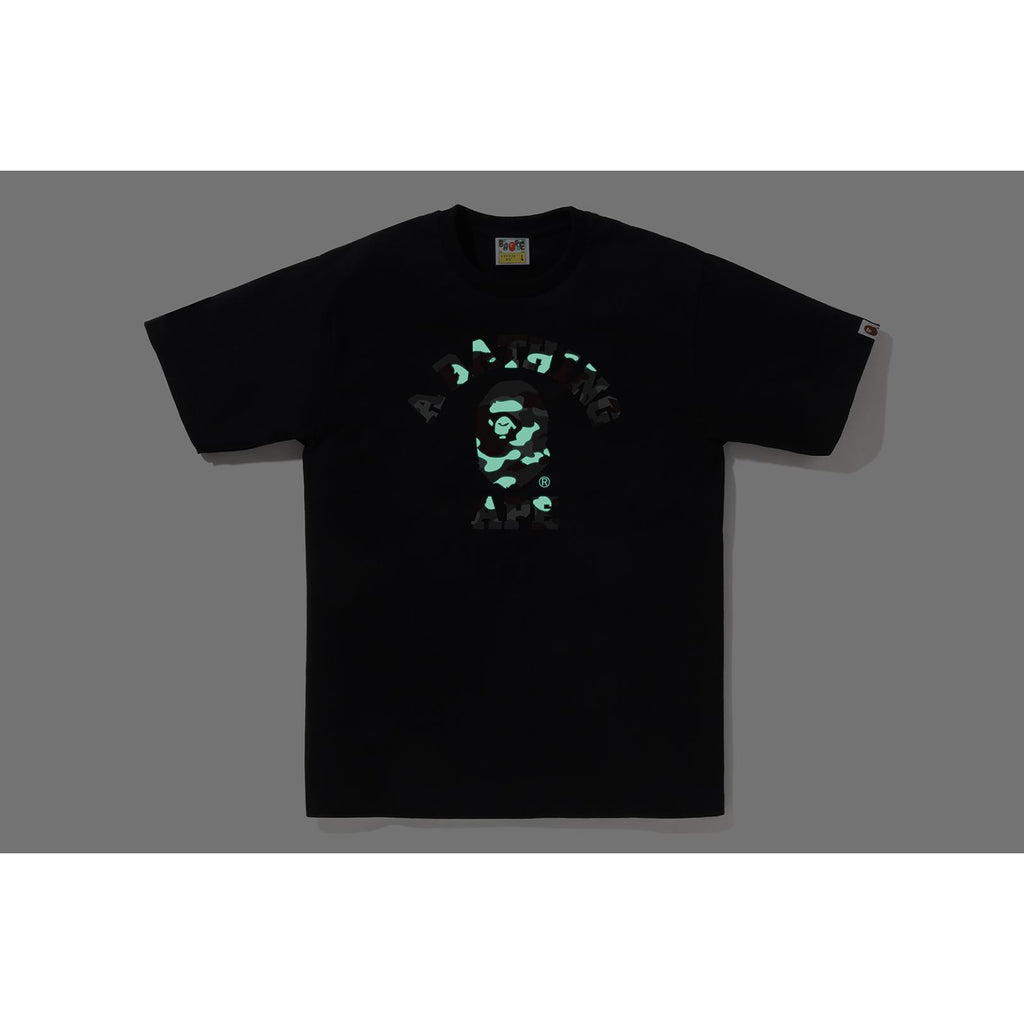 Bathing Ape City Camo College T-Shirt, L White