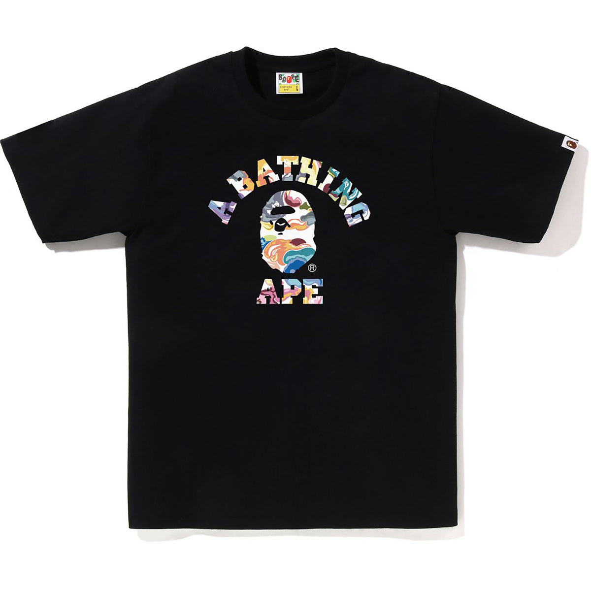 ART CAMO COLLEGE TEE MENS