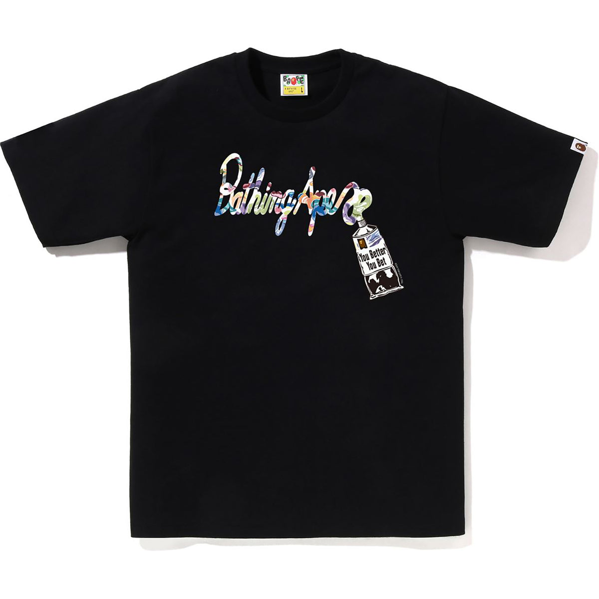 ART CAMO PAINT TUBE TEE MENS