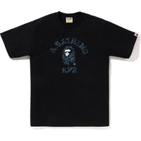 WILD LEOPARD PATTERN COLLEGE TEE MENS