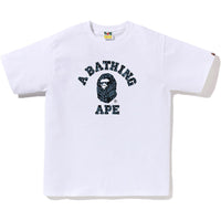 WILD LEOPARD PATTERN COLLEGE TEE MENS