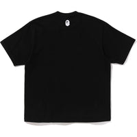 A BATHING APE LOGO RELAXED FIT TEE MENS