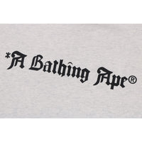 A BATHING APE LOGO RELAXED FIT TEE MENS