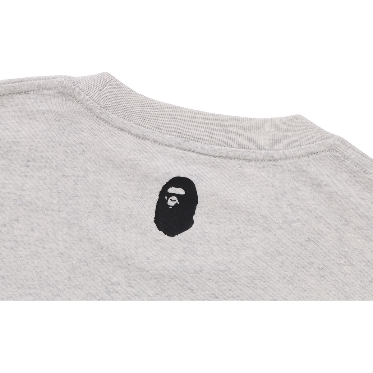 A BATHING APE LOGO RELAXED FIT TEE MENS
