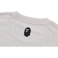 A BATHING APE LOGO RELAXED FIT TEE MENS