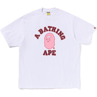 HAND DRAWN COLLEGE RELAXED FIT TEE MENS