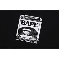 CAN FOOD BAPE LOGO RELAXED FIT TEE MENS