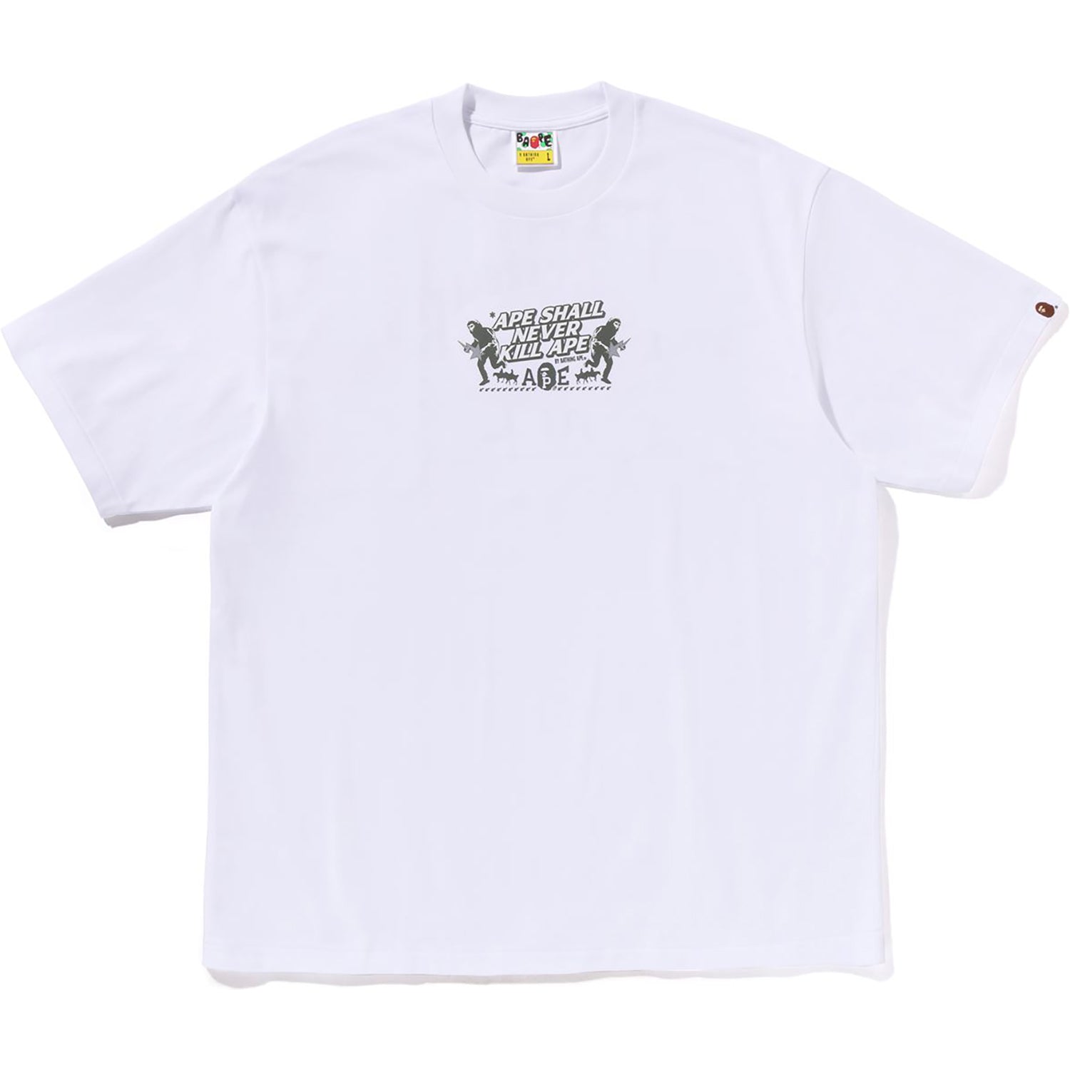 BAPE SLOGAN RELAXED FIT TEE MENS – us.bape.com