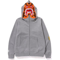 TIGER FULL ZIP HOODIE MENS