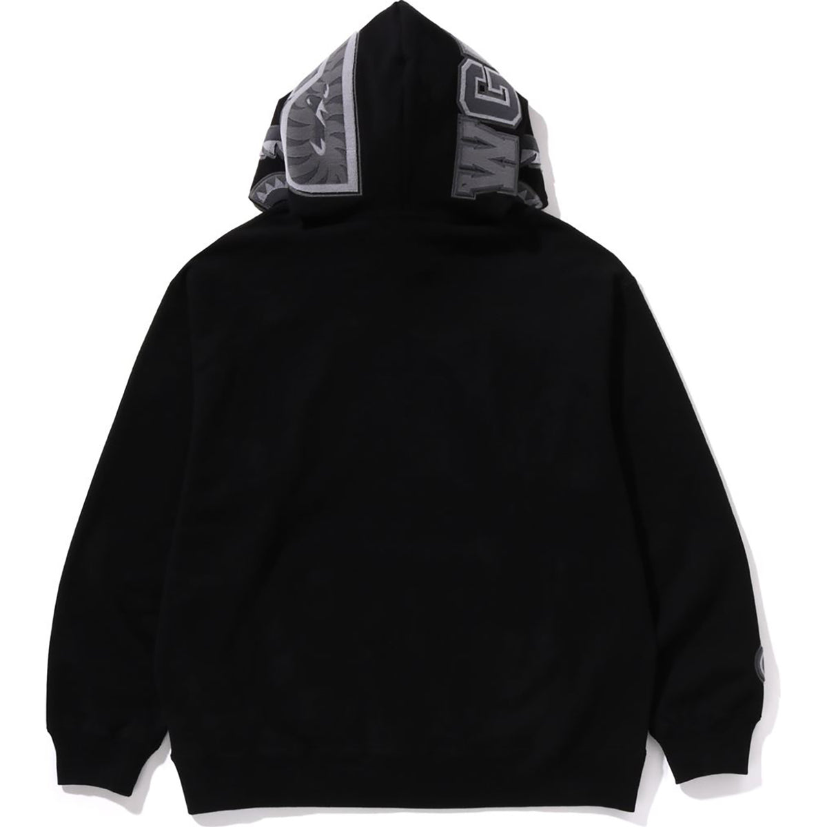 APE HEAD ONE POINT SHARK ZIP HOODIE MENS