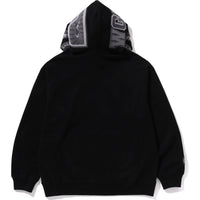 APE HEAD ONE POINT SHARK ZIP HOODIE MENS