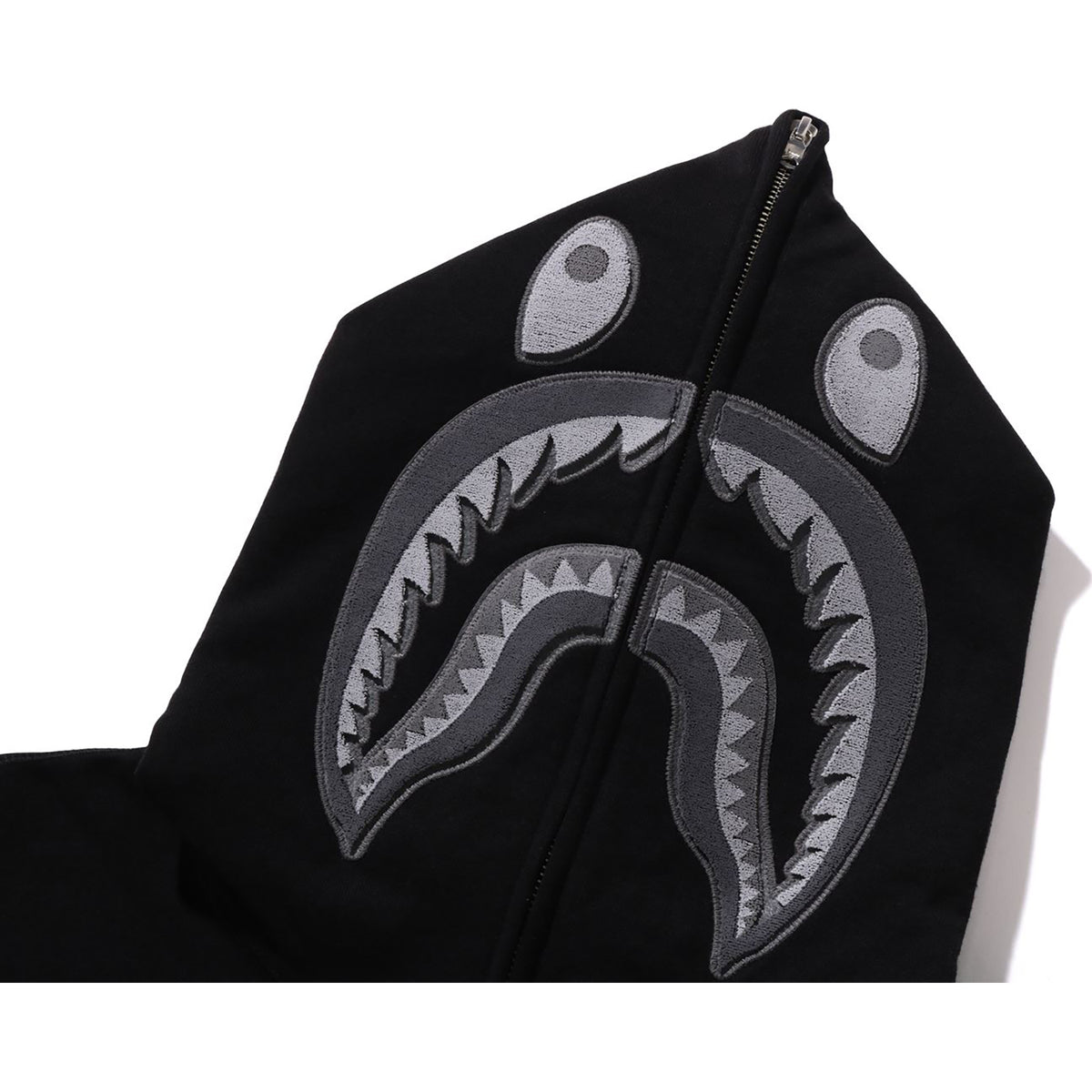 APE HEAD ONE POINT SHARK ZIP HOODIE MENS