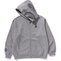 APE HEAD ONE POINT SHARK ZIP HOODIE MENS
