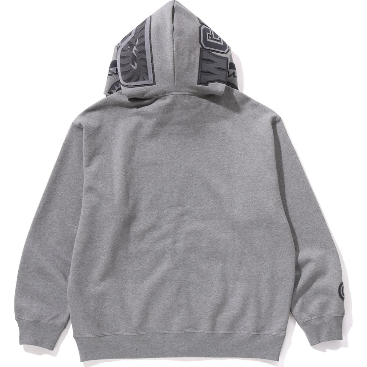 APE HEAD ONE POINT SHARK ZIP HOODIE MENS