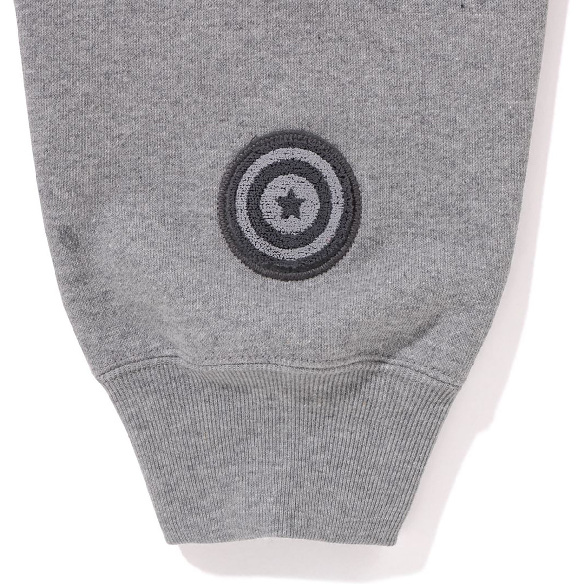 APE HEAD ONE POINT SHARK ZIP HOODIE MENS
