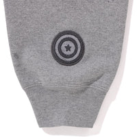 APE HEAD ONE POINT SHARK ZIP HOODIE MENS