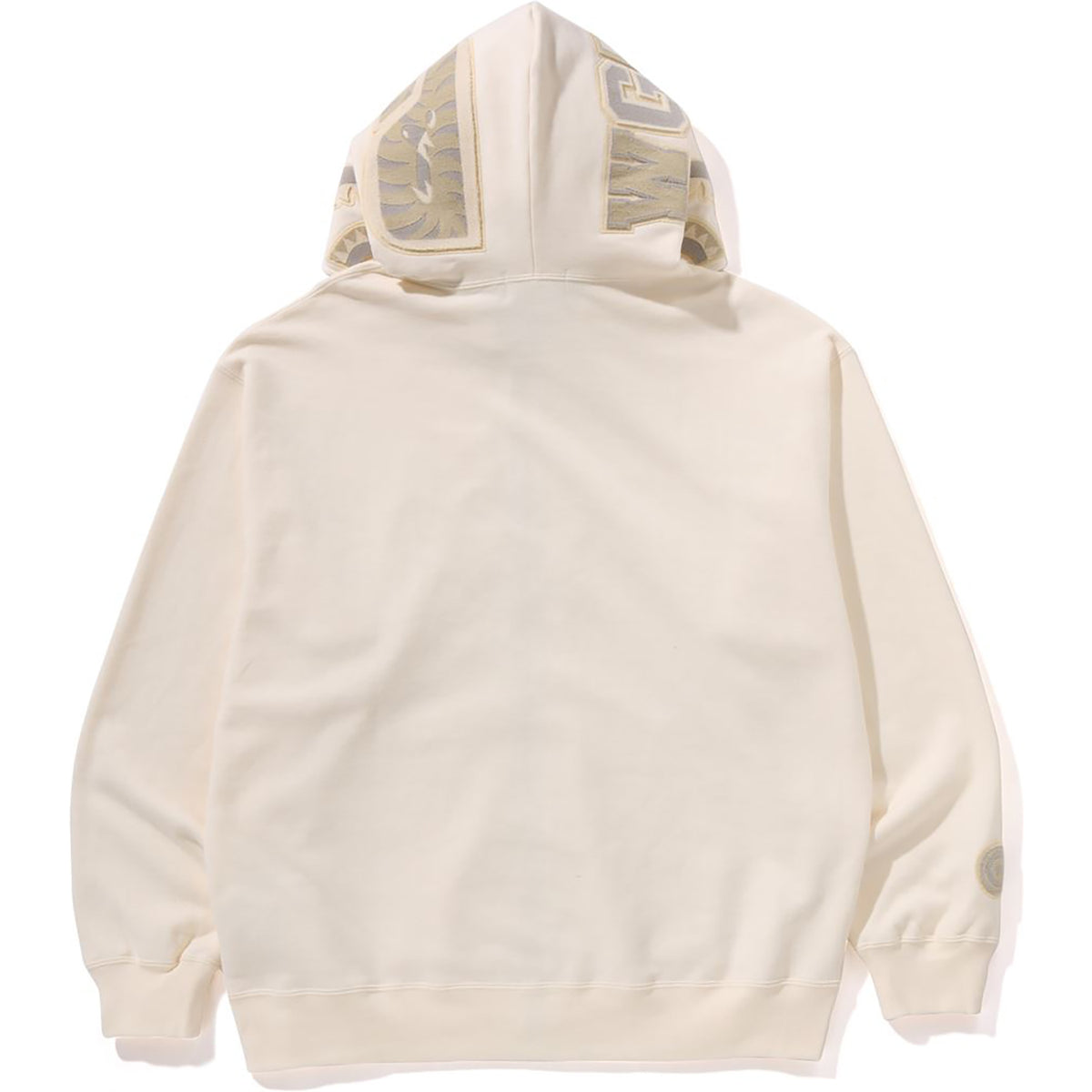 APE HEAD ONE POINT SHARK ZIP HOODIE MENS