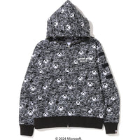 BAPE X XBOX CAMO FULL ZIP HOODIE MENS