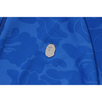 BAPE MENS SOLID CAMO RELAXED FIT SHARK FULL ZIP HOODIE JACKET
