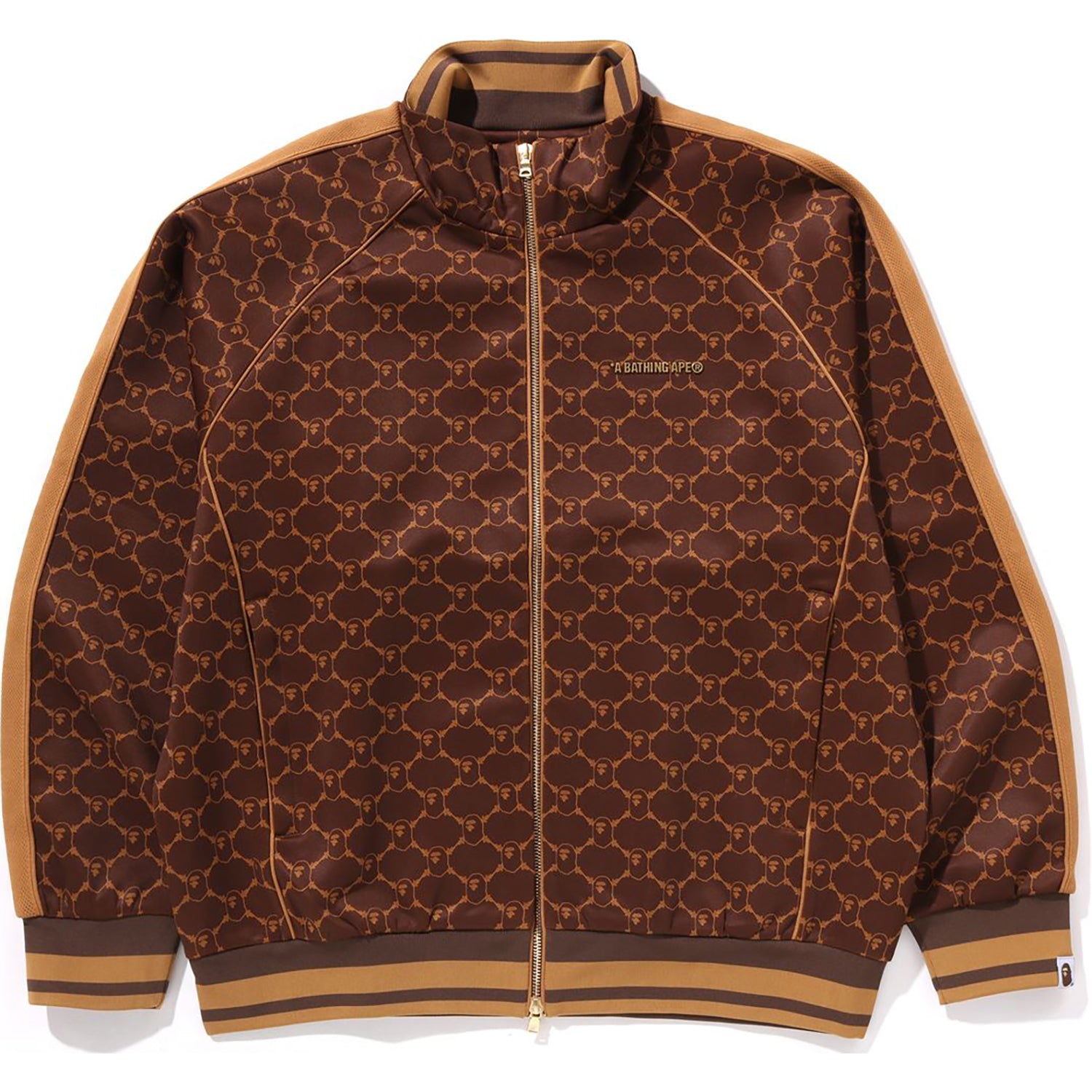 COLLEGE MONOGRAM LOGO RELAXED FIT TRACK JACKET MENS – us