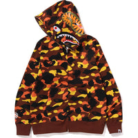 1ST CAMO SHARK FULL ZIP HOODIE MENS